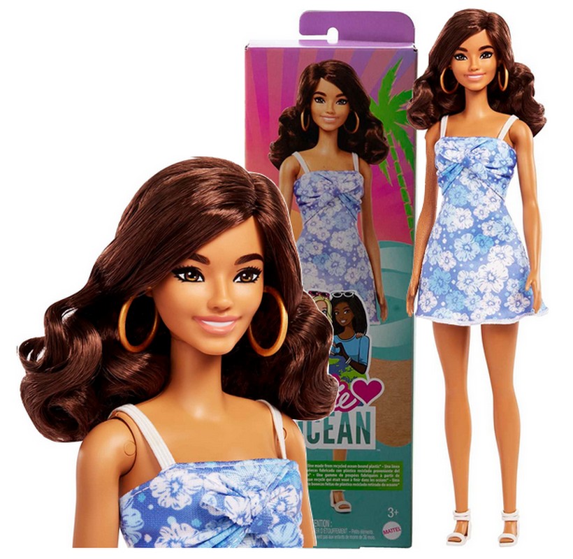 

Lalka Barbie Loves The Ocean niebieska sukienka