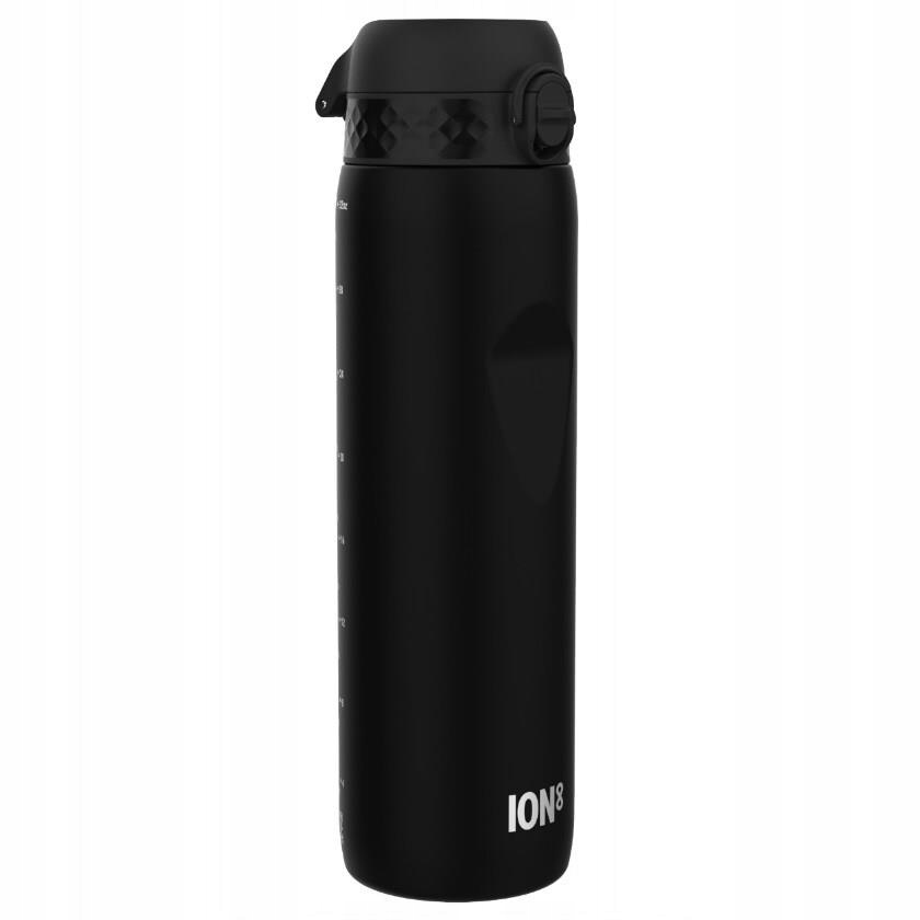 Butelka Bidon turystyczna na napoje bez Bpa ION8 Recyclon 1,1 l Black