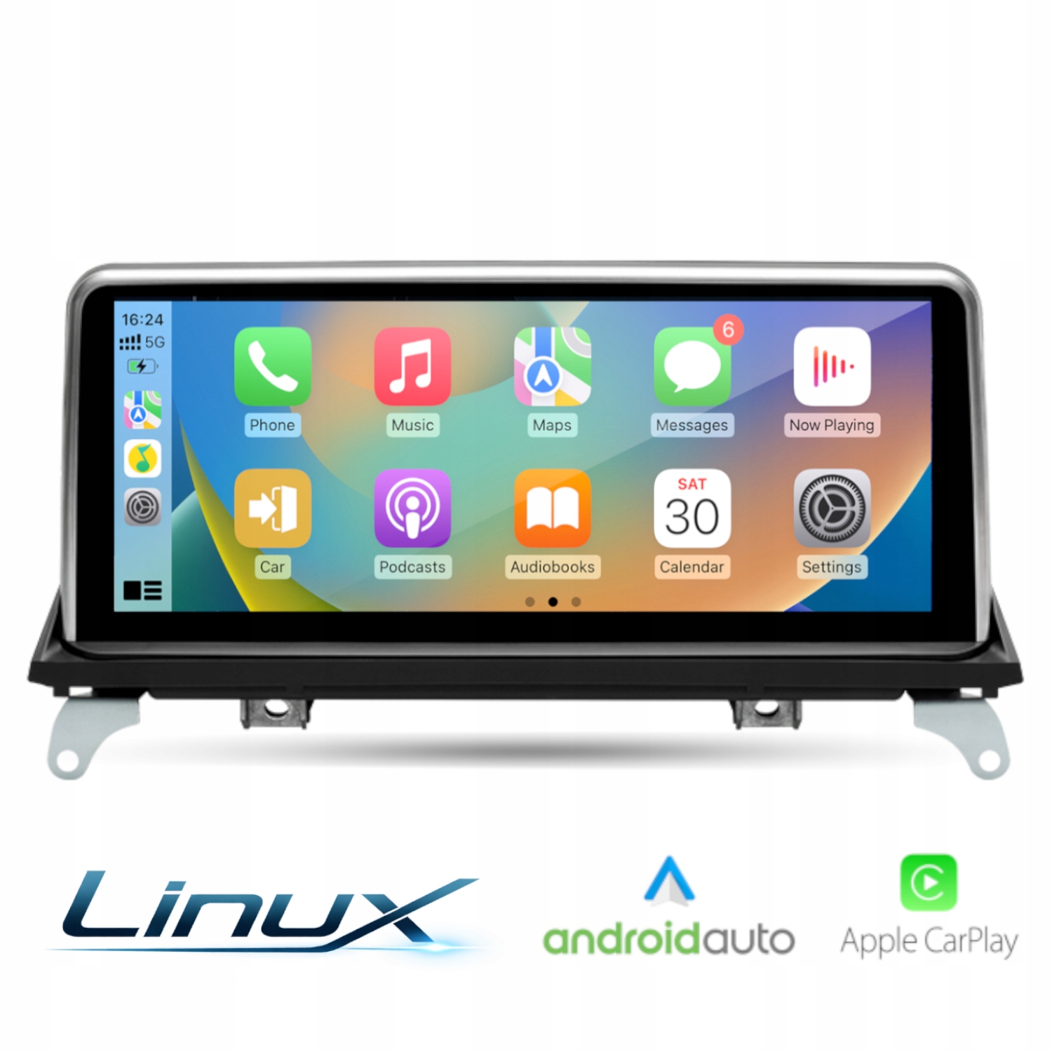Radio Linux do Bmw X5 E70 X6 E71 CIC Android Auto Carplay