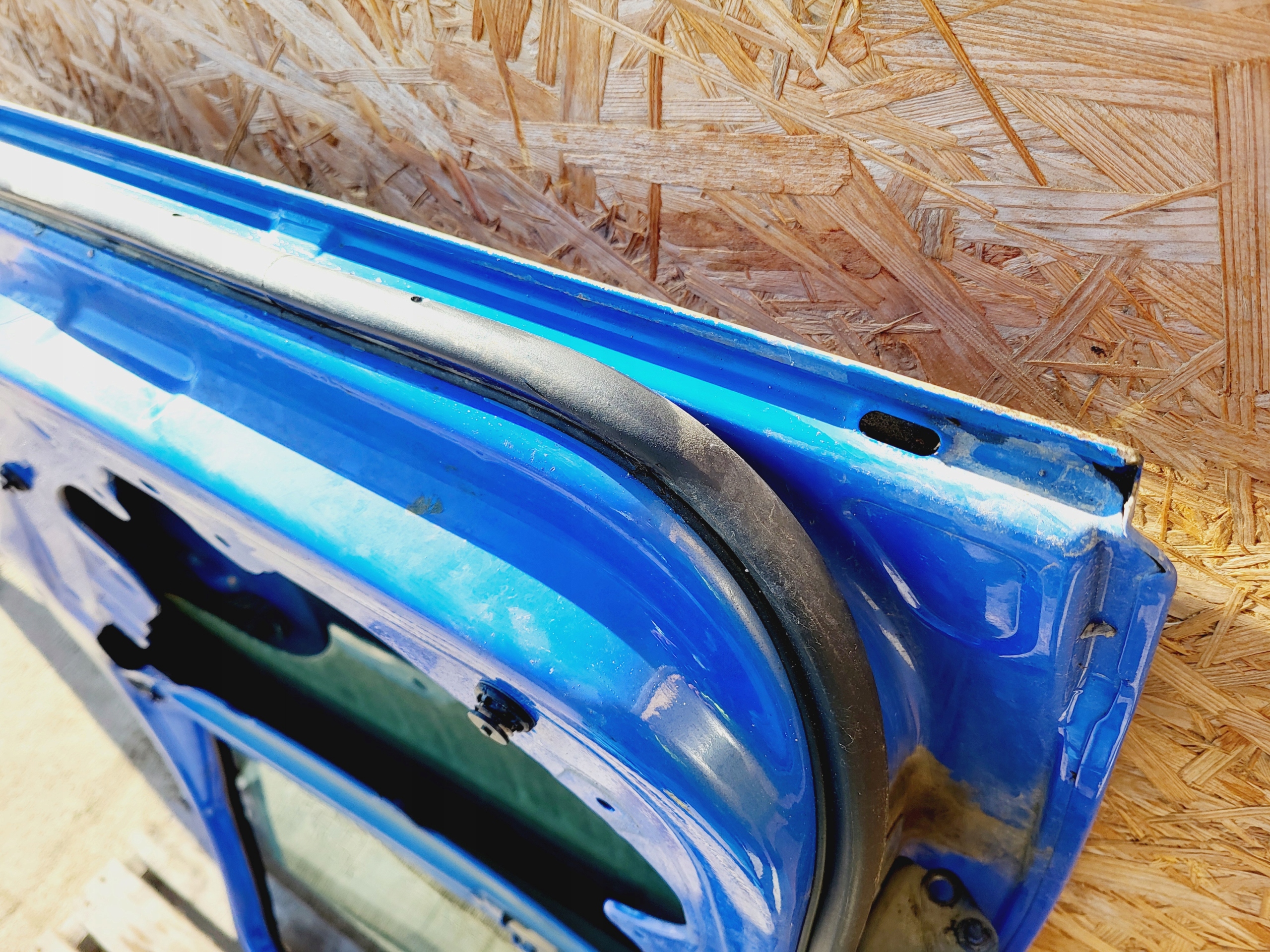 door rear part right rear. right VW POLO 9N blue HB