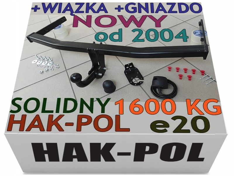 

Hak Holowniczy+wiązka Seat Altea+xl TOLEDO3 Leon 2