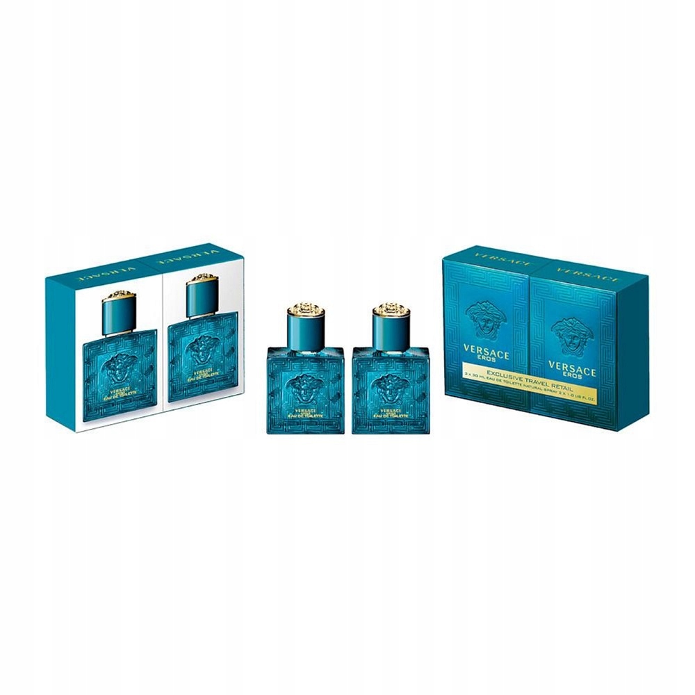 Versace Exclusive Travel Retail Eros sada toaletní voda sprej 2x30ml