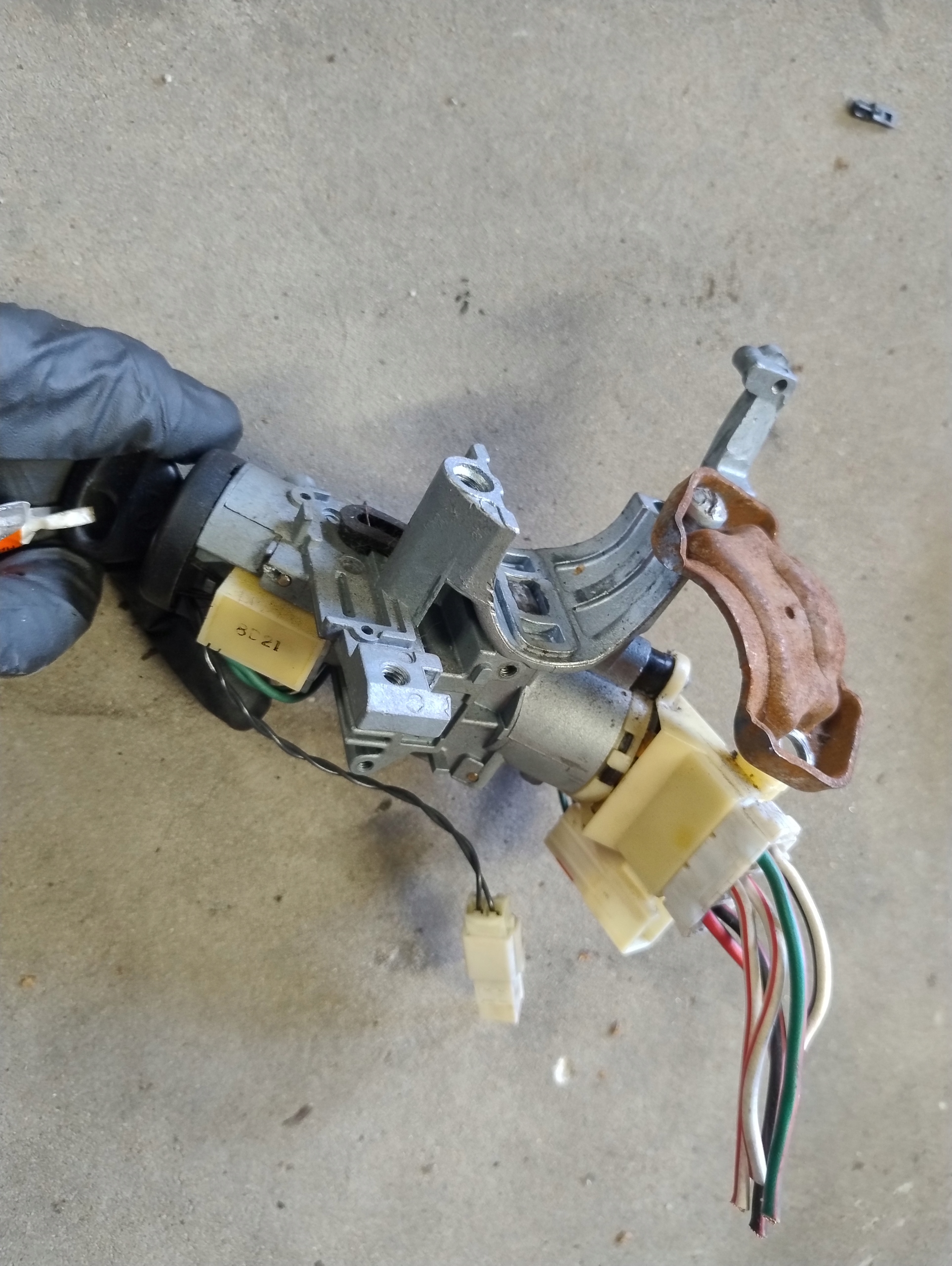 ignition z kluczykiem mazda mx-5 NB