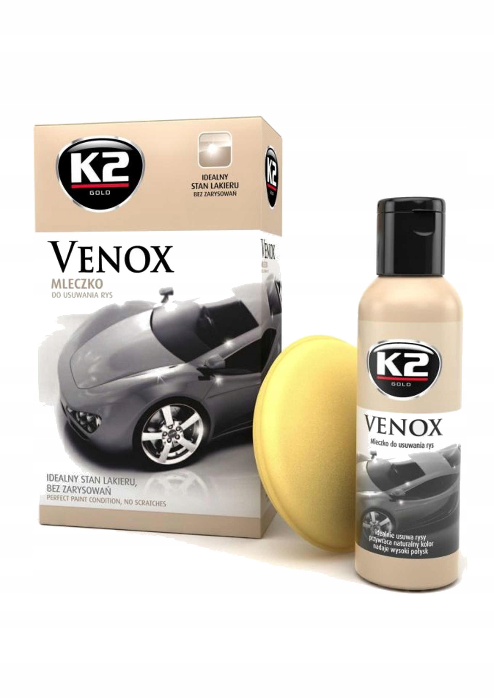 

K2 Venox 180g Mleczko Do Usuwania Rys Aplikator