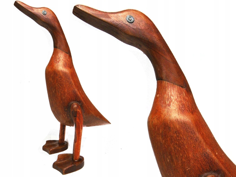 

Rzeźba Kaczka z Drewna Egzotycznego 23cm