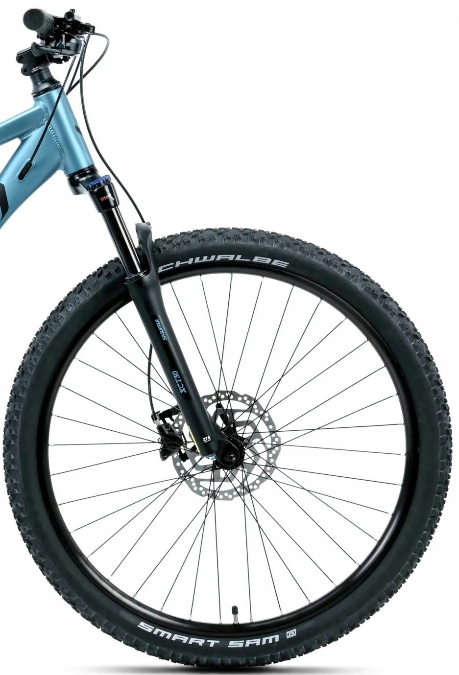 Rower MTB Kands 27,5 Comper r14 BŁĘKITNY MAT HYDRAULIKA CUES 2026r Model comper