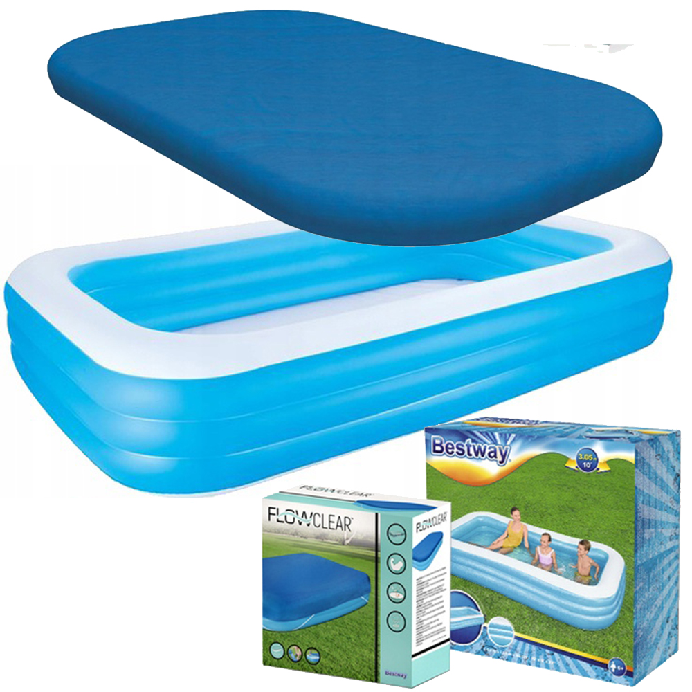 

Bestway 54009 Basen Dmuchany 305x183CM Pokrywa