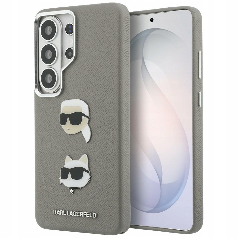 Pouzdro Karl Lagerfeld Saffiano Double Heads Metal pro Samsung Galaxy S26 Ultra