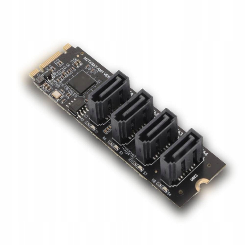 Pci-e Adaptér Pro Sata 3.0 Karta M.2 Nvme 6 Gb/s Pro WIN8 10 11 Pro Linux