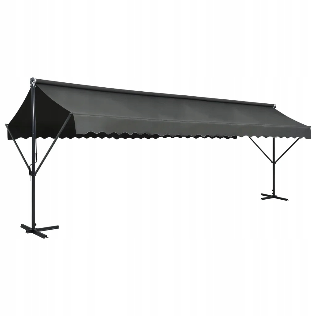 vidaXL Volně stojící markýza 600 x 300 cm antracitová