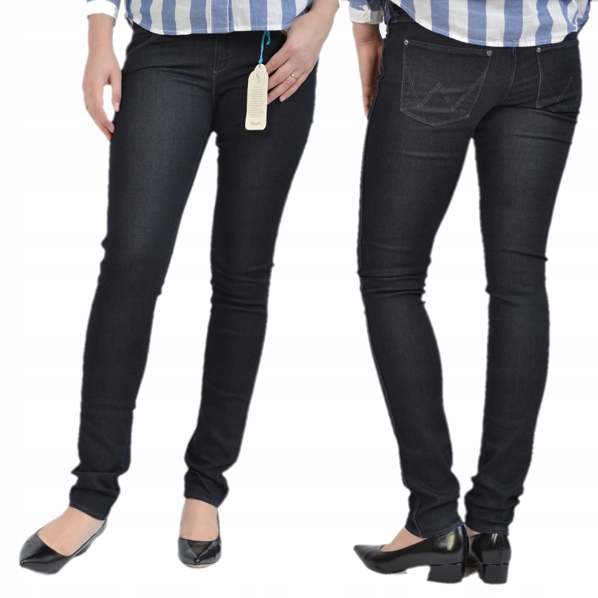 Wrangler Courtney Smooth Legíny Kyčle W26 L34