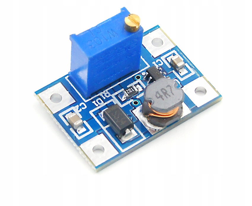 

Przetwornica Step-Up SX1308 2A 2-24V Out: 2-28V DC