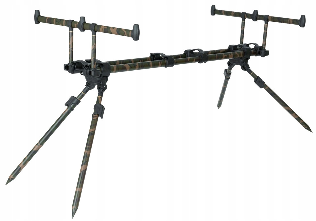FOX STANOWISKO RANGER MK2 CAMO ROD POD 3 WĘDKI + TORBA