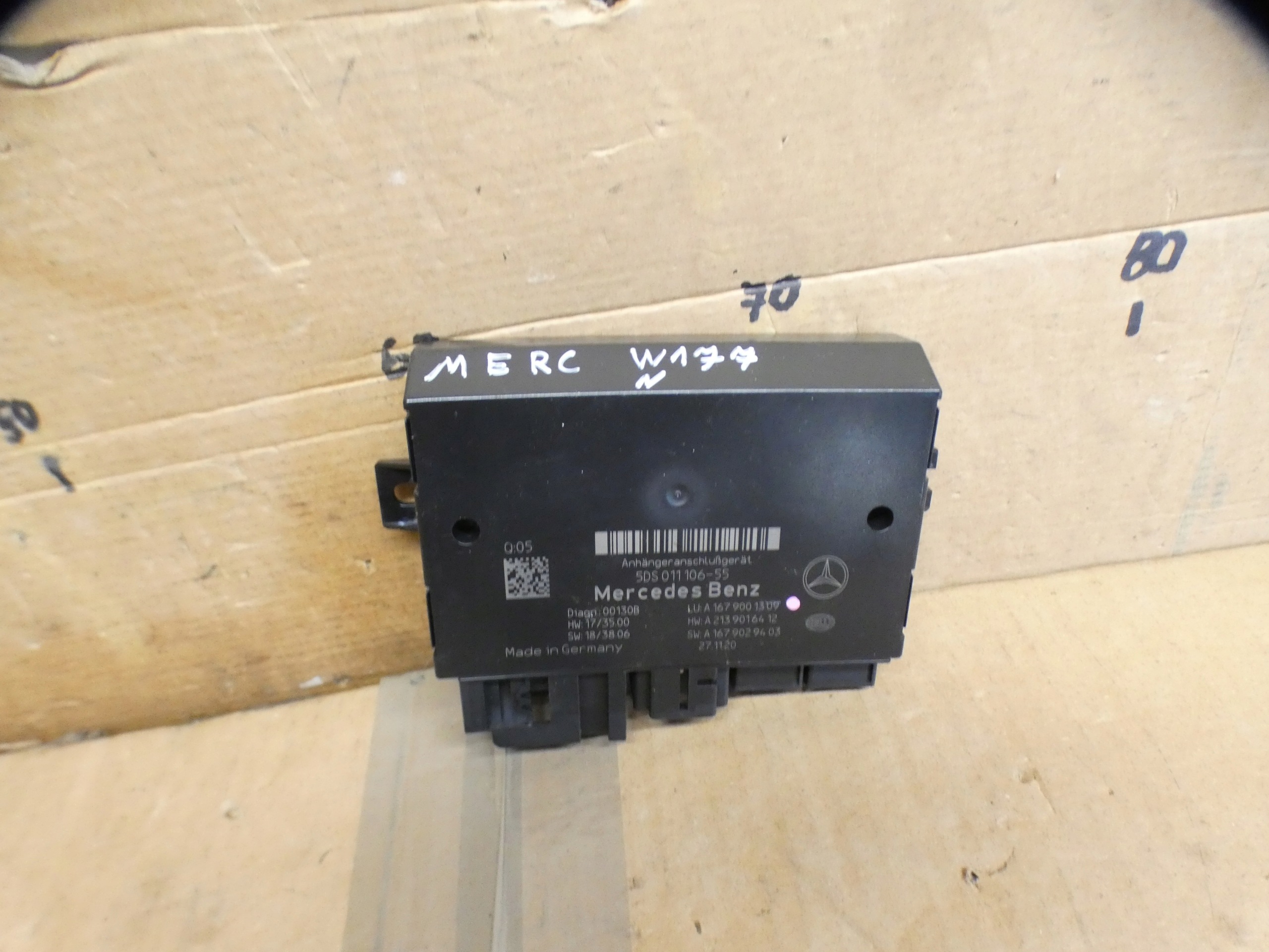 modulo centralina HAKA A1679001309 MERCEDES A-classe W177