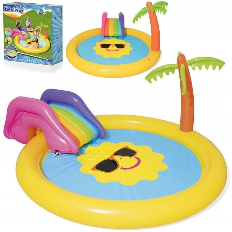 Bestway Detské ihrisko šmýkačka 237x201x104 cm 53071