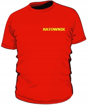 Koszulka ratownik (Rozmiar: M)