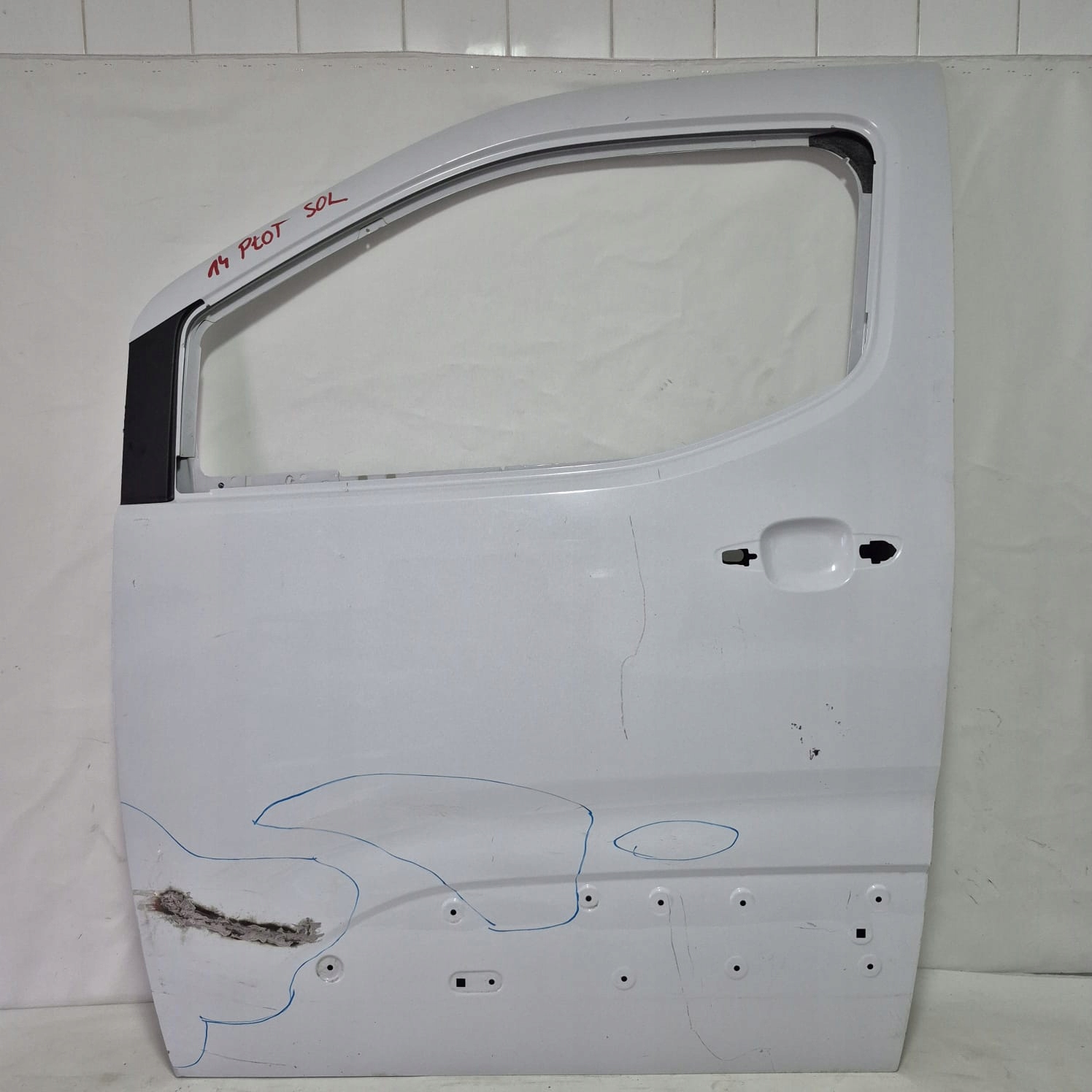 CITROEN BERLINGO III OPEL COMBO E 18-> door front front left