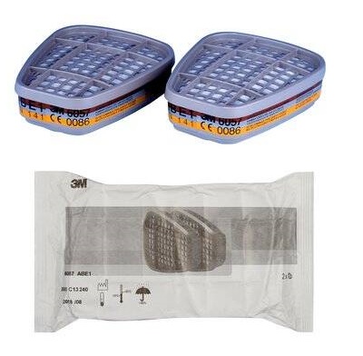 

Pochłaniacze Filtry 3m 6057 ABE1 Para 2szt Bhp