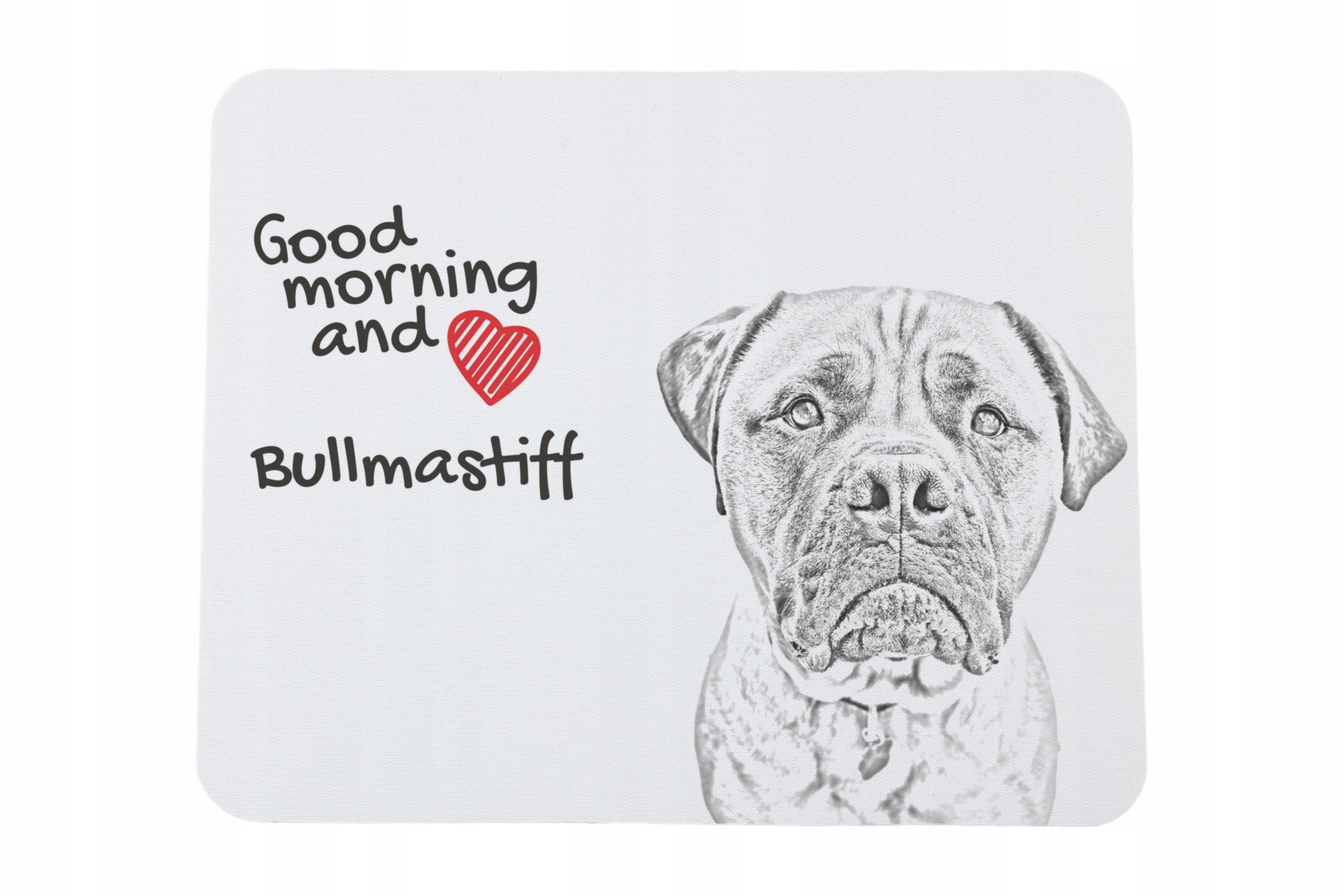 Bullmastiff, Bulmastif podkładka pod myszkę z nadrukiem, personalizowana