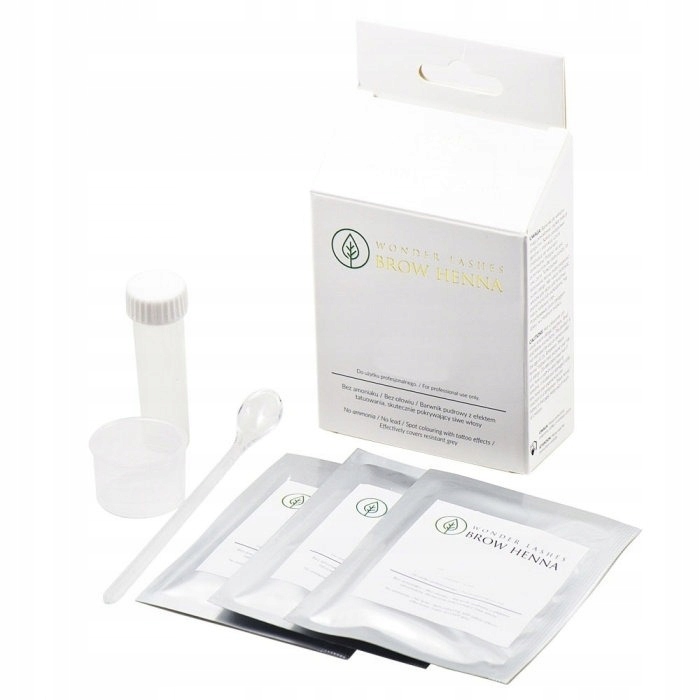 Brow Henna Grey Brown pudrová henna v sáčcích