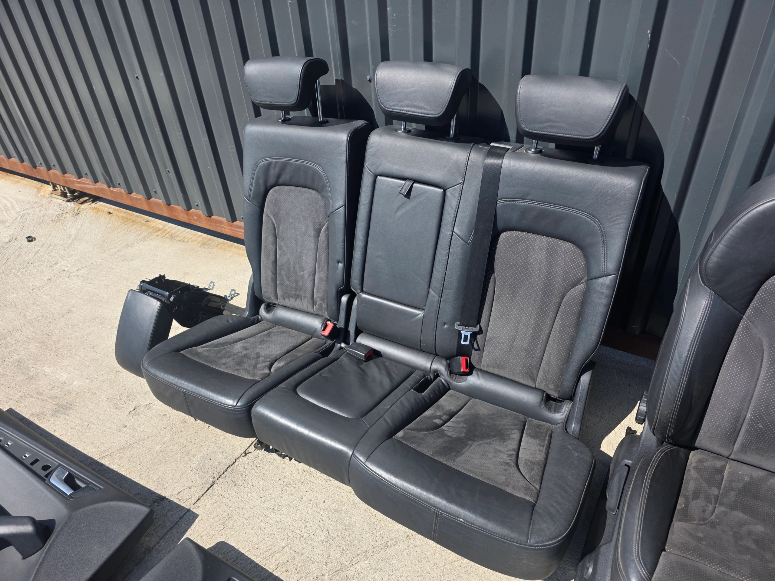 Sitz Sitze KOMPLET AUDI Q5 8R Leder + ALCANTARA S LINE KOMPLET !!!