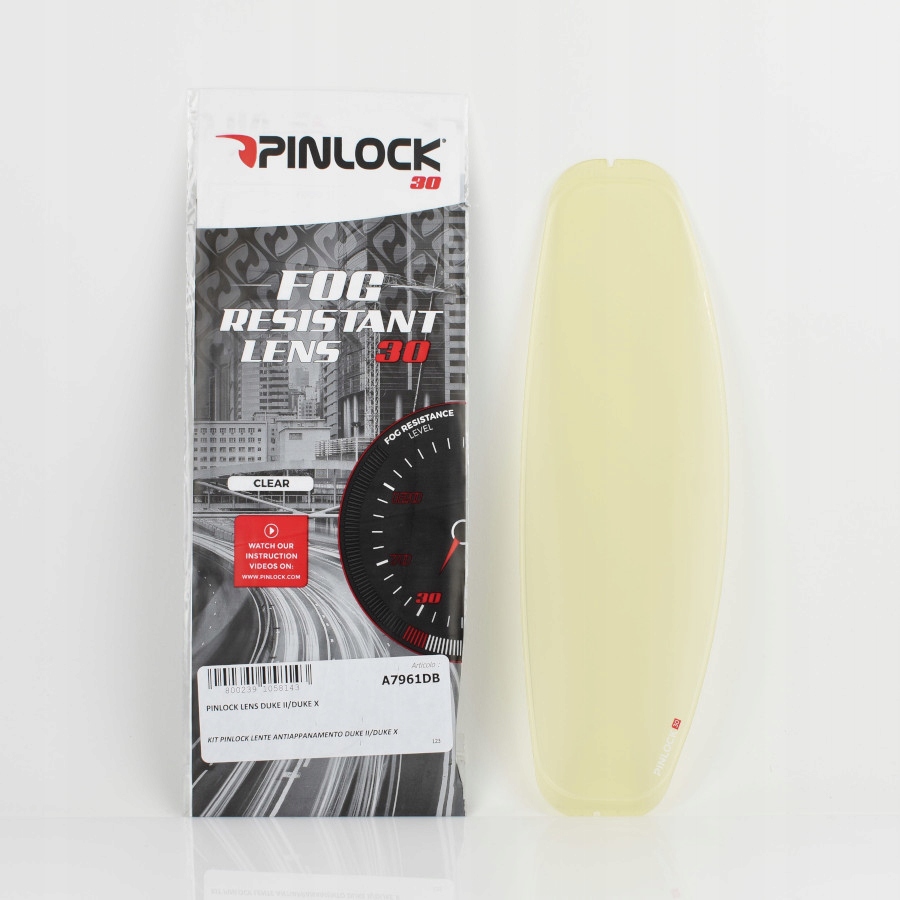Pinlock AntiFog do Caberg Duke II / Duke X Waga produktu z opakowaniem jednostkowym 0.1 kg