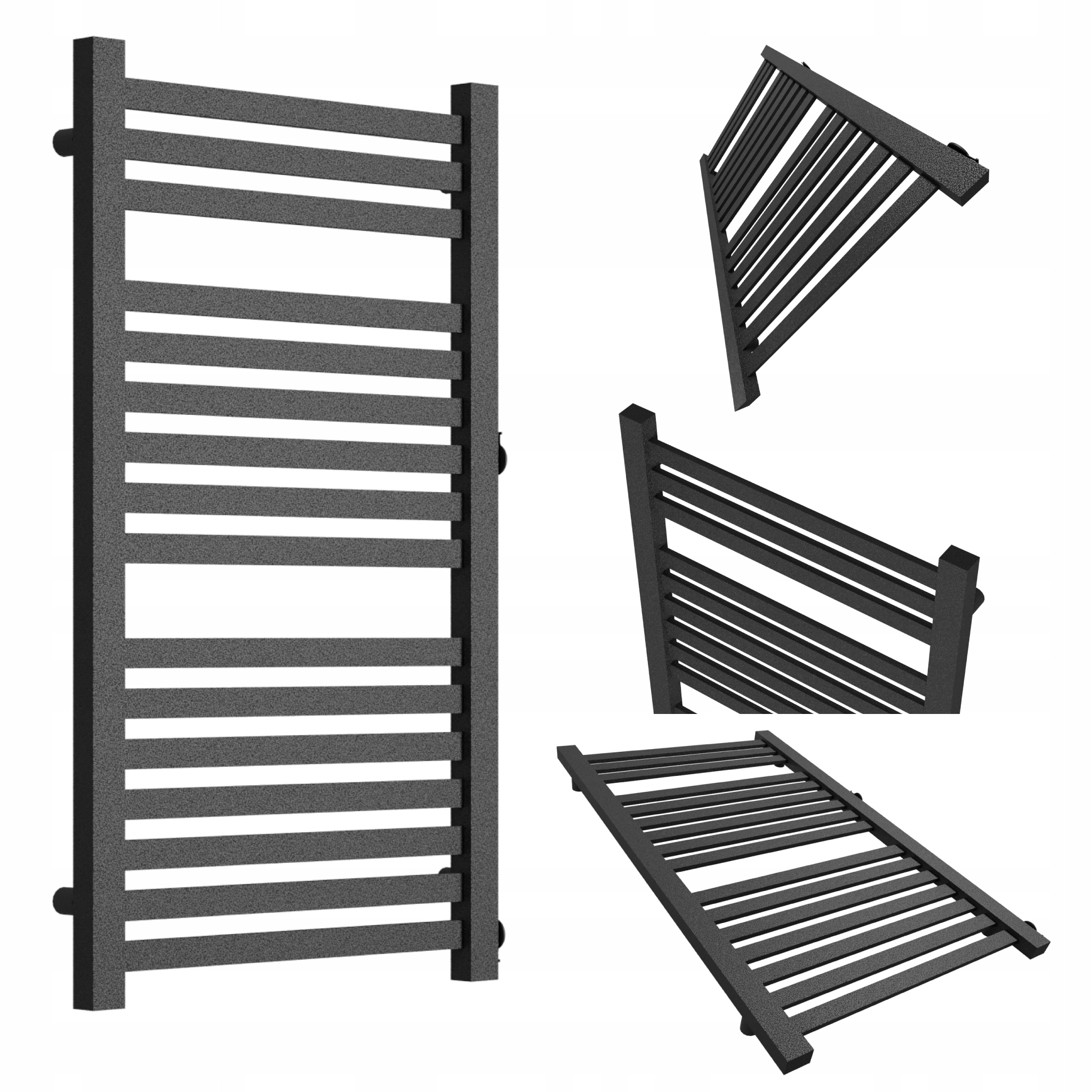 Koupelnový radiátor MultiPRO 950x440 Černý Str