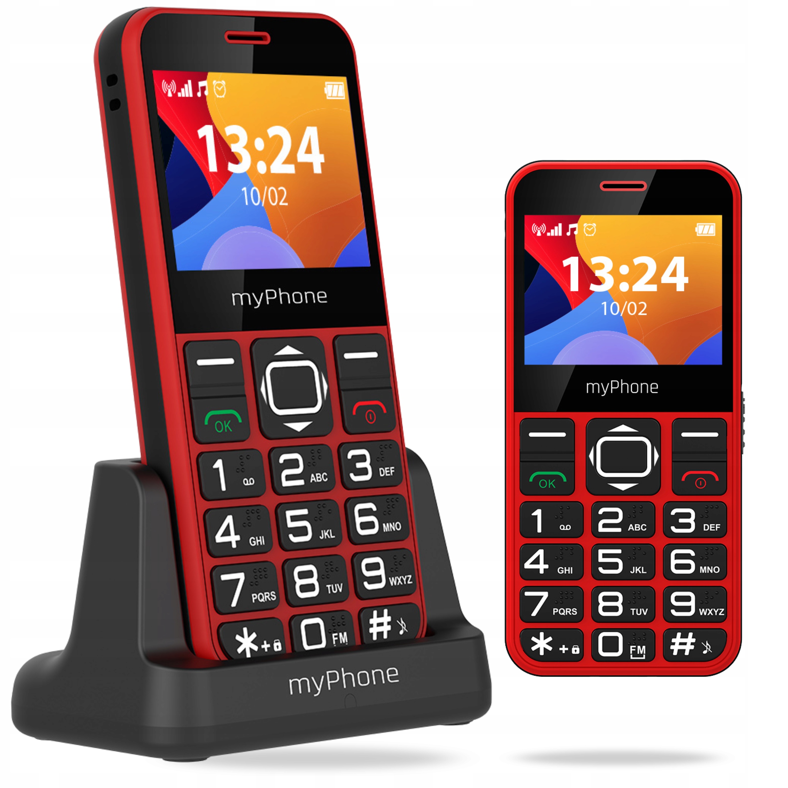 Mobilní Telefon Myphone Halo 3 2G S Tlačítky Pro Seniory Sos Se Stanicí