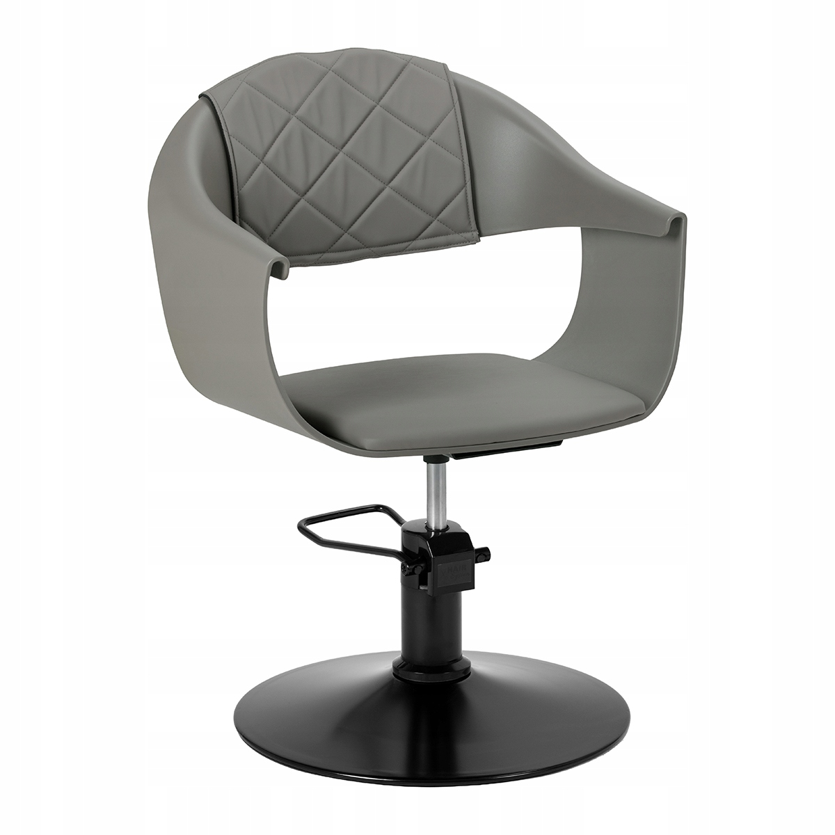 Kadeřnické křeslo Hair System Halo Grey, šedá barva