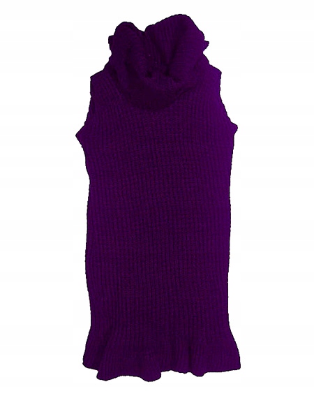 SUKIENKA WŁOSKA CIEPŁA TUNIKA SWETER GOLF SZALOWY