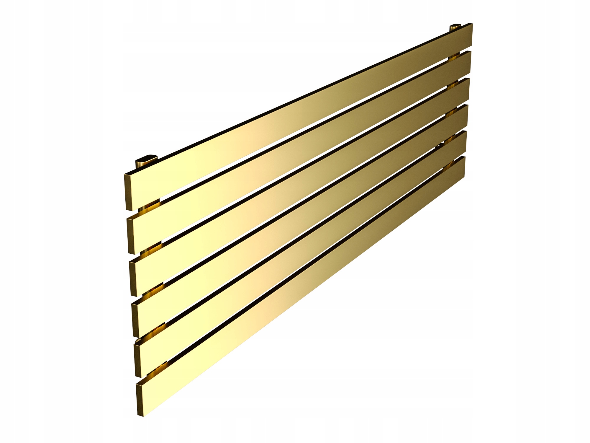 Horizontálny Dekoratívny Radiátor-r 45/100 Zlatý