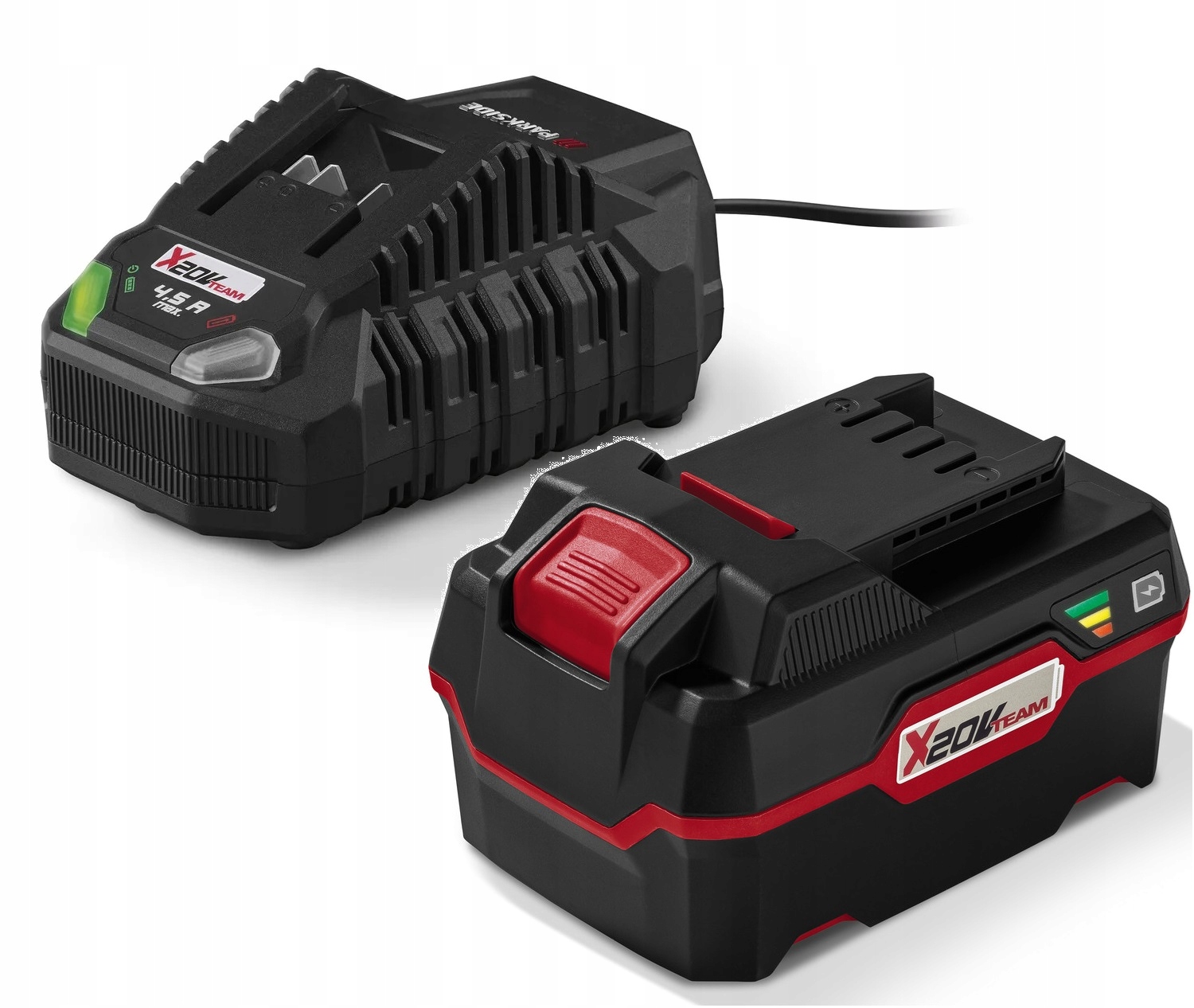 Akumulator Bateria Parskide 20V 4Ah Szybka Ładowarka 120W Zestaw 100% 60min