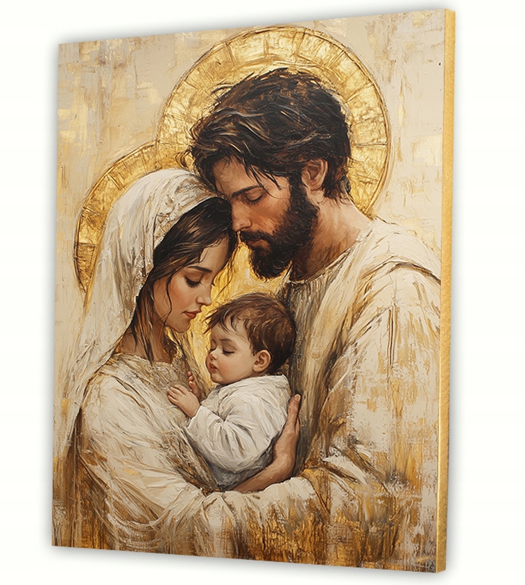 Obraz do obývacího pokoje Svatá rodina na plátně 40x50 cm dárek #915