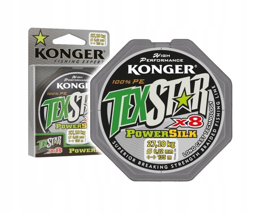 Konger Plecionka Textar Power Silk 135m 0,16mm