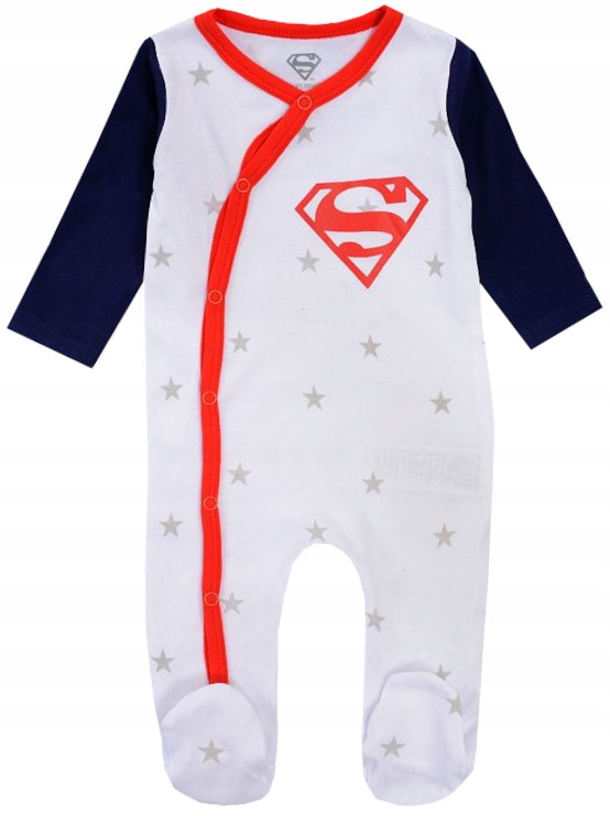 

Superman Pajac Kombinezon Bawełna 68 E04