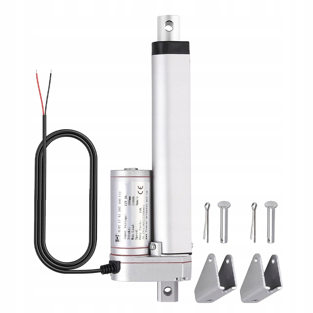 Elektrický Lineární Pohon 1000 N 200 MM 12 V Pro Okna, Solární Panely