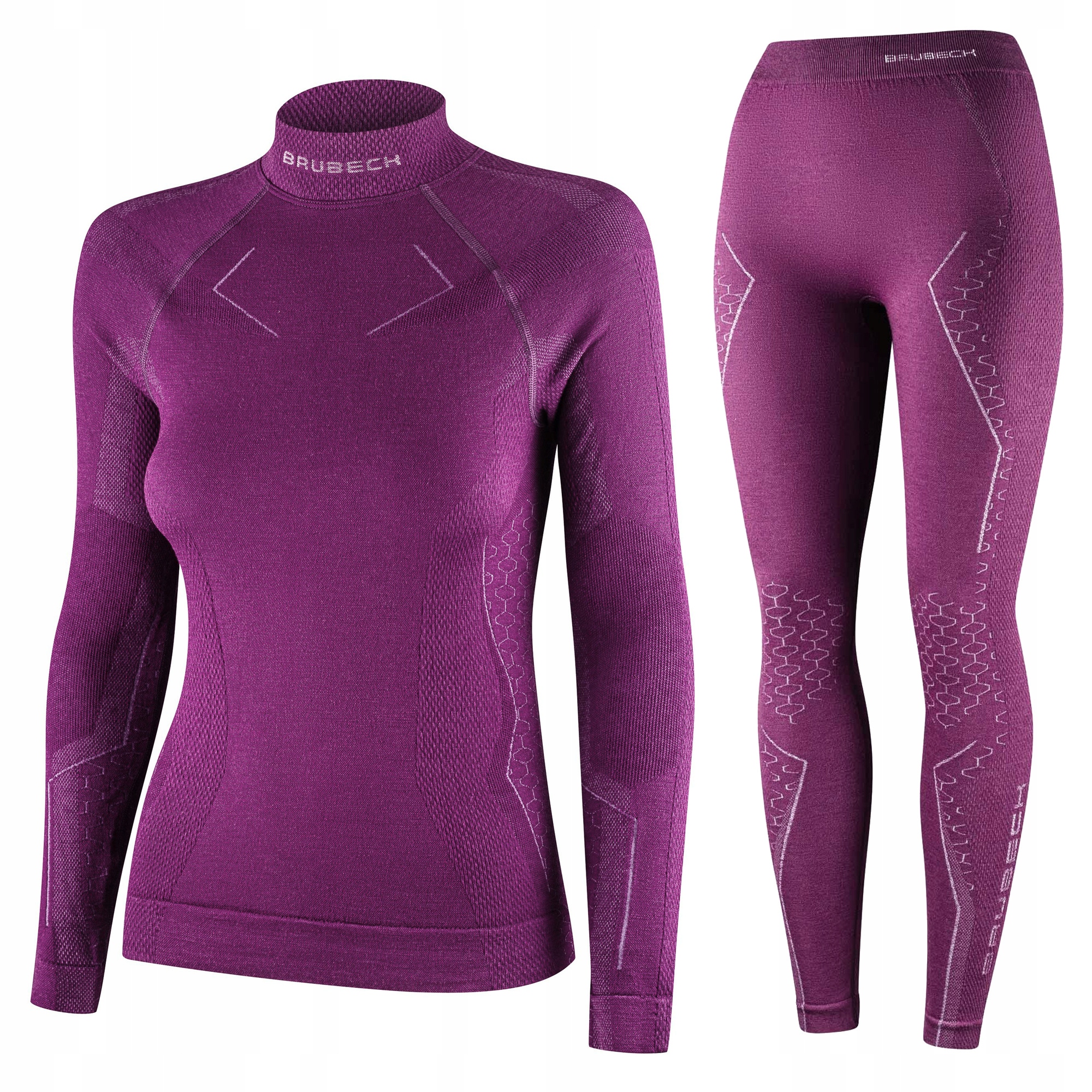 Bielizna termoaktywna damska Brubeck Extreme Merino Komplet Bluza Spodnie