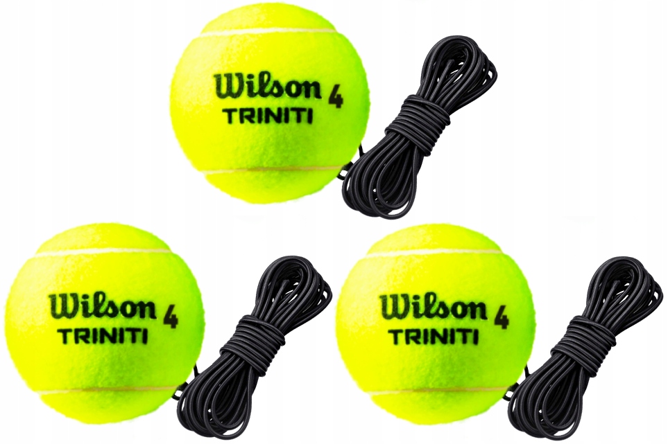 

3szt Piłka tenisowa na gumce Wilson Tenis trainer
