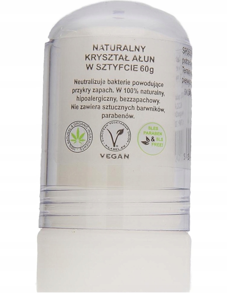 

Naturalny Dezodorant Ałun 120G