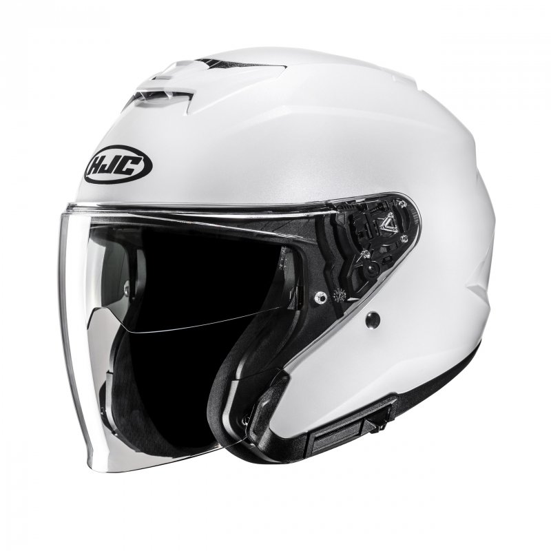 Motocyklová Prilba Hjc I31 Solid Pearl White S