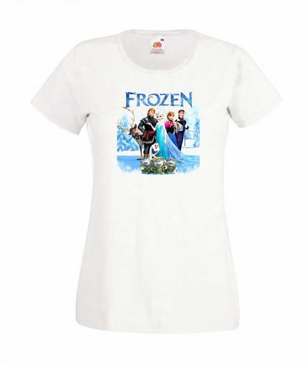 

Xs Koszulka Damska Kraina Lodu Frozen Elsa Olaf