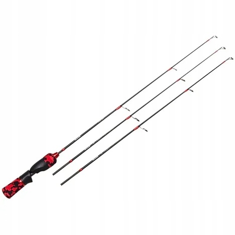 Profesjonalna Wędka Podlodowa Lucky John C-tech Trio 58cm 3-końcówki