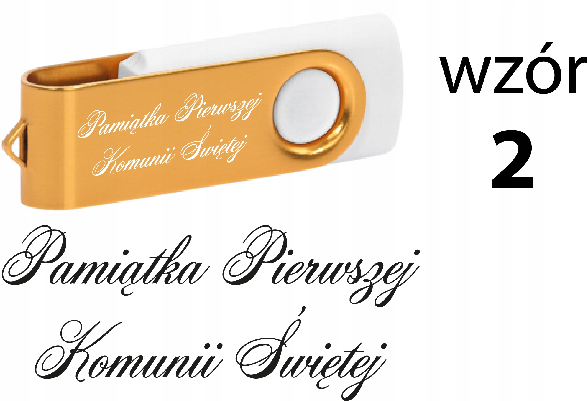 Pendrive twister 4GB usb2.0 Pierwsza Komunia 10sz Marka inna