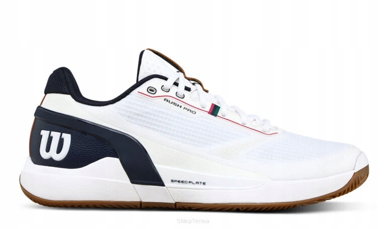 Buty tenisowe Wilson Rush Pro 5 Clay białe 44 2/3