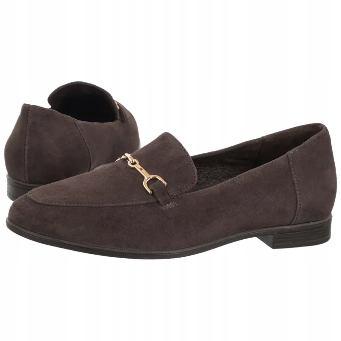 Dámské boty Mokasíny Ryłko Y2S12___ _3FV Hnědé