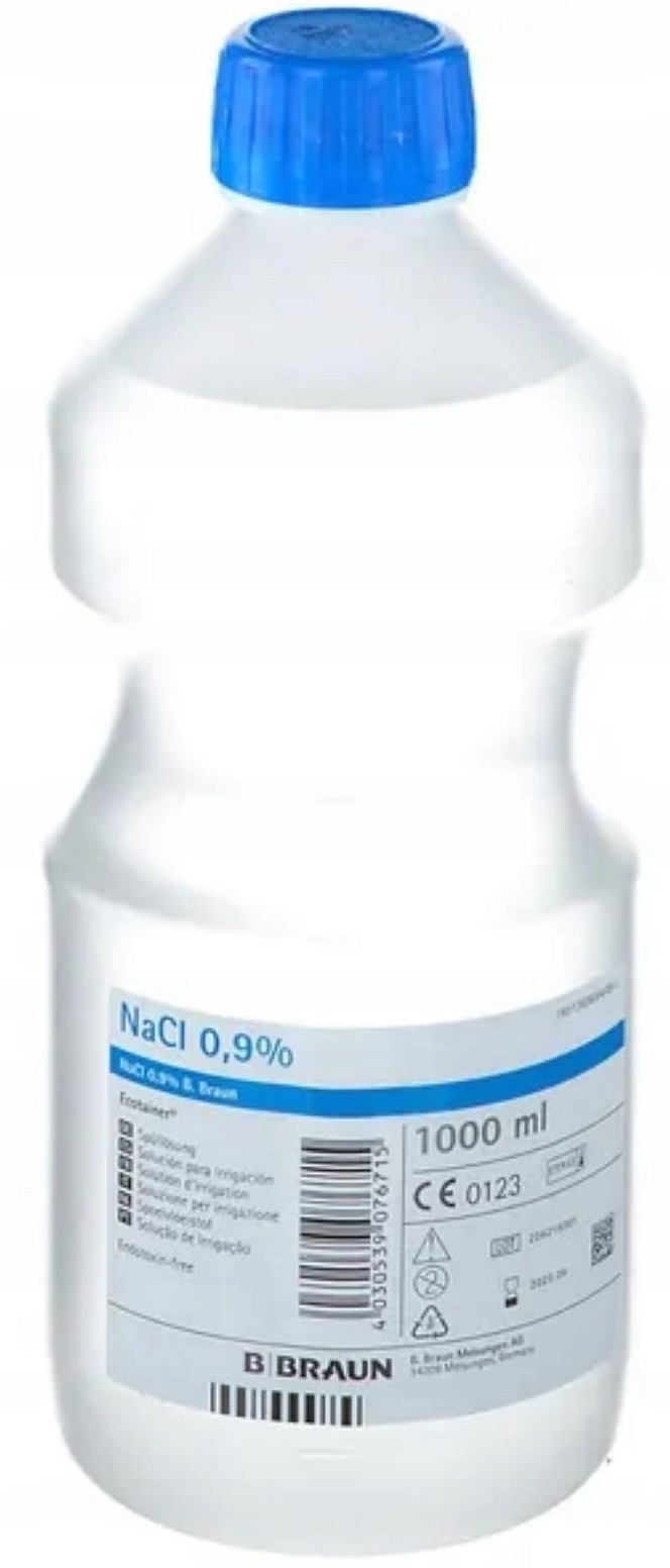 

Sól fizjologiczna 0,9% B.braun 1000 ML Econtainer