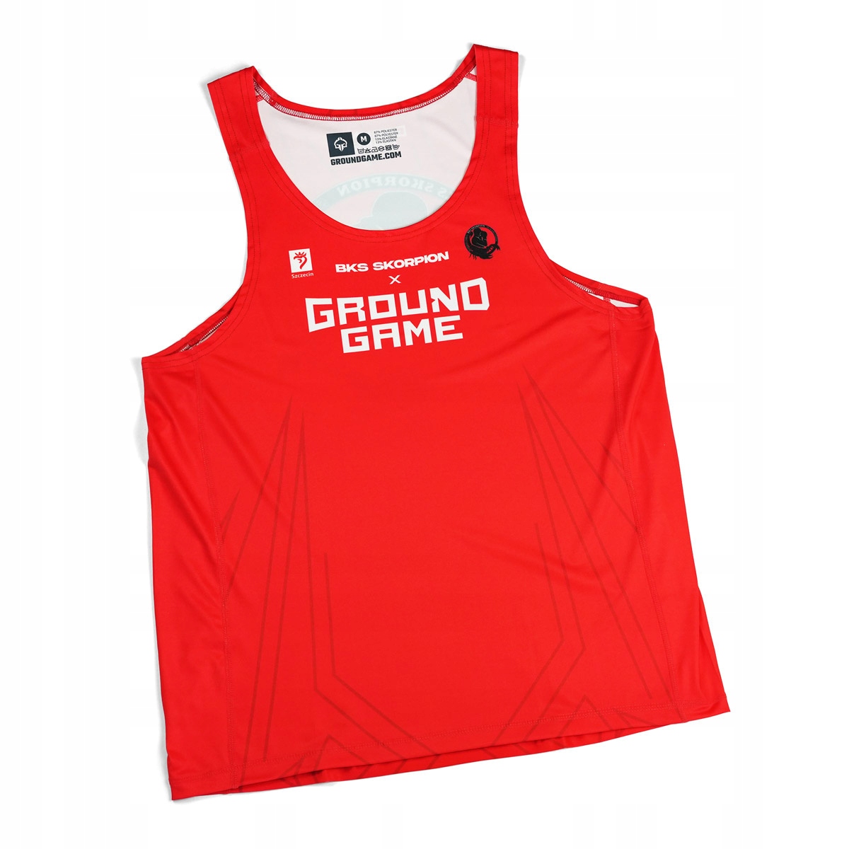 Boxerský tank Top Bks Skorpion (červený) XL Ground Game