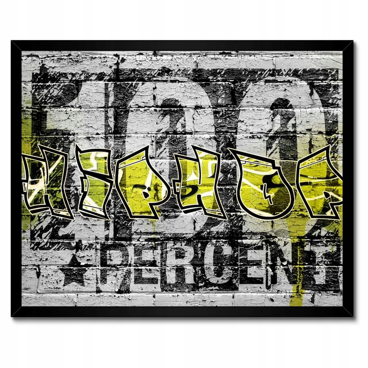 Plakáty v rámu 50 x 40 100 procent Hip-Hop