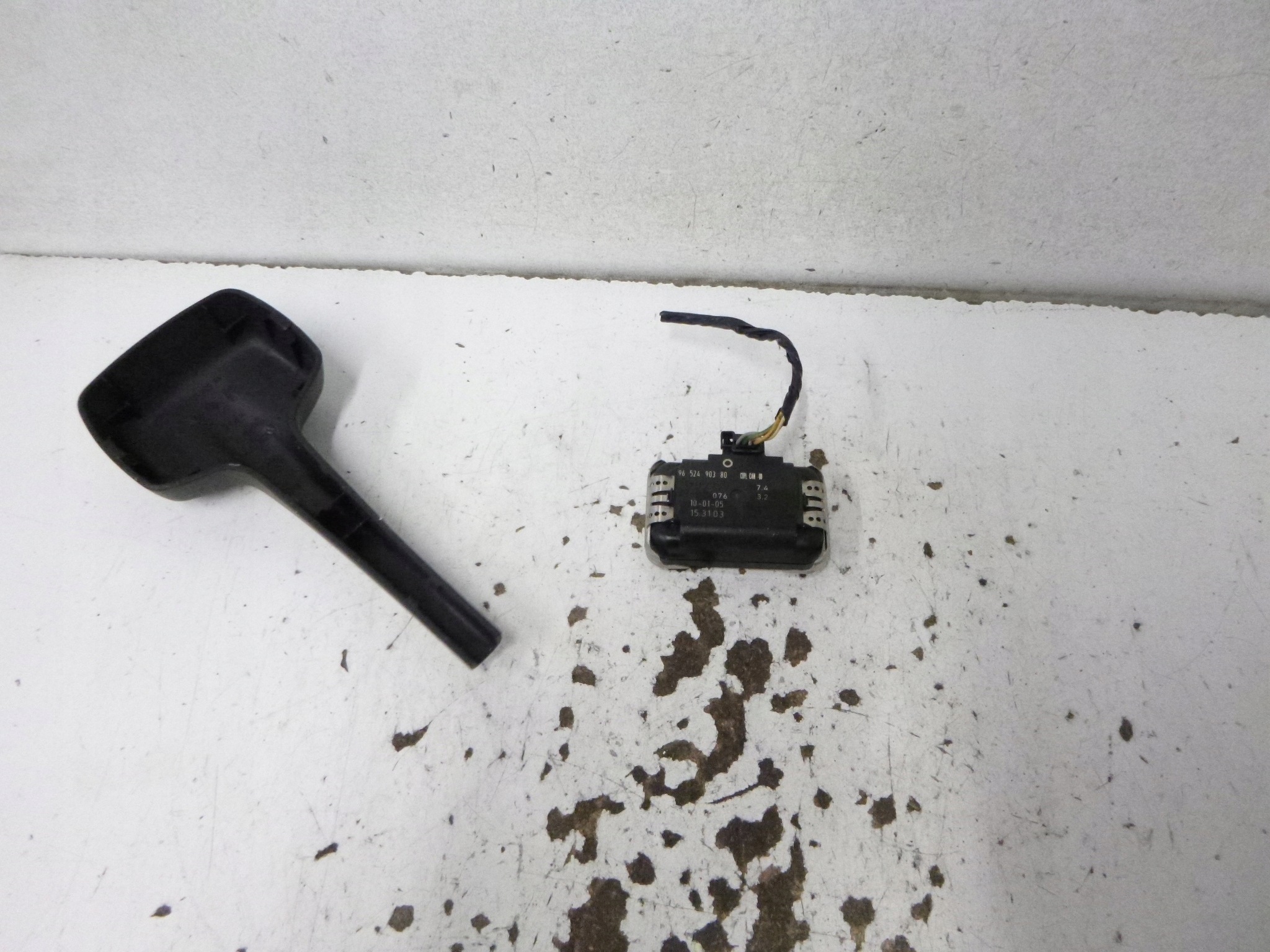 mirror inner Fotochrom Peugeot 407 sensor rain Valeo 9652490380