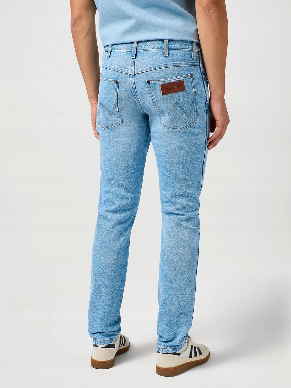 Pánské zúžené džínové kalhoty Wrangler River Arctic 112362465 38/32